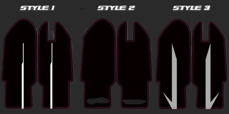 EXT fork decal
