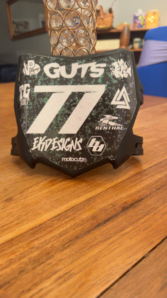Moto cutz decal