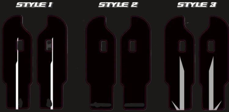 DNM fork guard decal